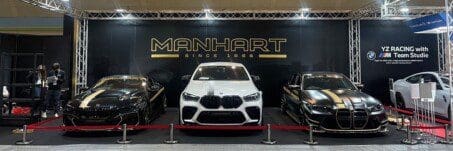 Osaka Auto Messe erfolgreich für MANHART Japan