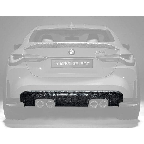 MANHART Forged Carbon Rear Diffuser M Performance BMW G8x M3 M4 (Competition CSL) (3)