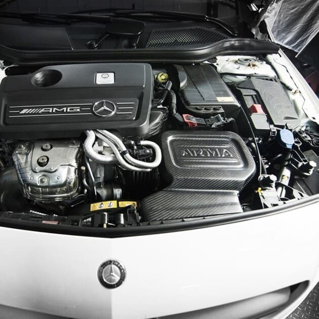 MANHART Carbon Ansaugsystem Mercedes Benz A 45 AMG