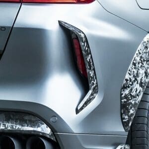 MANHART Forged Carbon Zweiteilige Hintere Seitenlamellen BMW F96 X6M (Competition)