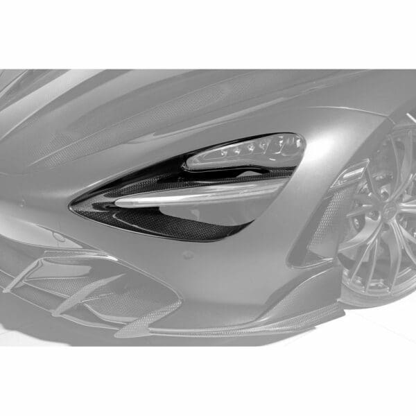 TopCar Design Teil 3 Zweiteiligen Carbon Scheinwerfer Luftauslässe McLaren 720S Fury