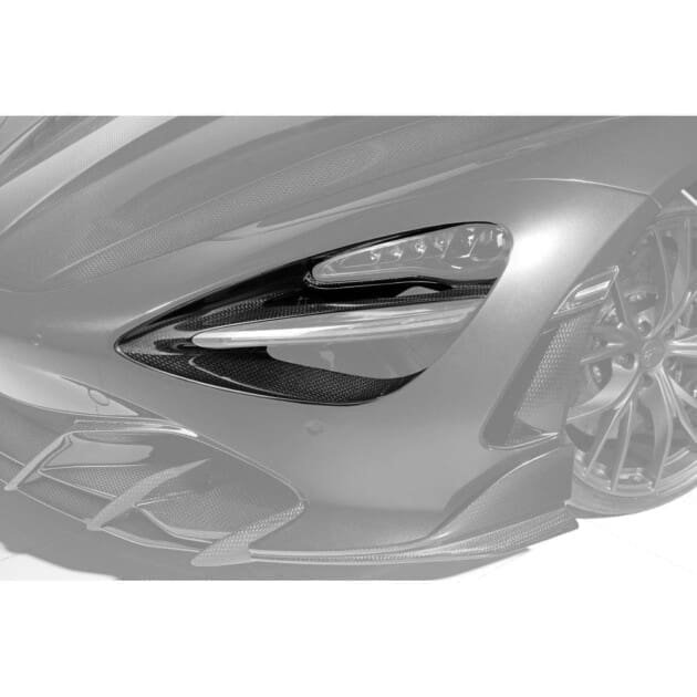 TopCar Design Teil 3 Zweiteiligen Carbon Scheinwerfer Luftauslässe McLaren 720S Fury
