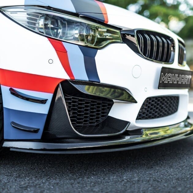 MANHART Frontspoiler Add on BMW F8x M3 / M4 (Competition / CS / GTS)